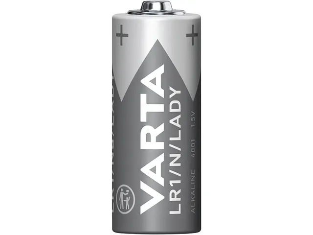 Batterij Varta LR1/N/Lady alkaline blister à 2 stuks