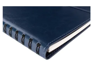 Notitieboek Multo Hannibal A5 kunstleder blauw - 4