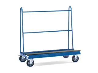 Platenwagen Draagverm. 500kg Lxb 1500x400mm Ral 5007 - 2