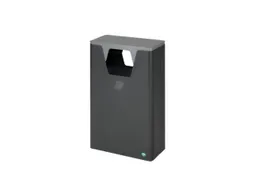 afvalverzamelaar,60l,HxBxD 825x500x250mm,2opening(en),binnenbak staal