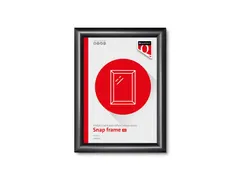 Kliklijst Quantore A4 25mm zwart