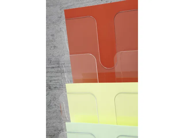 Wandfolderhouder Flexiplus 6 A4 Transparant