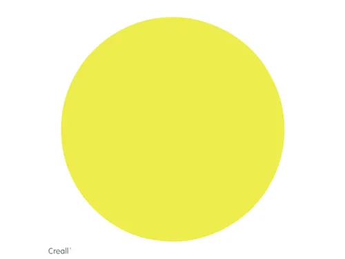 Plakkaatverf Creall fluor geel 250ml