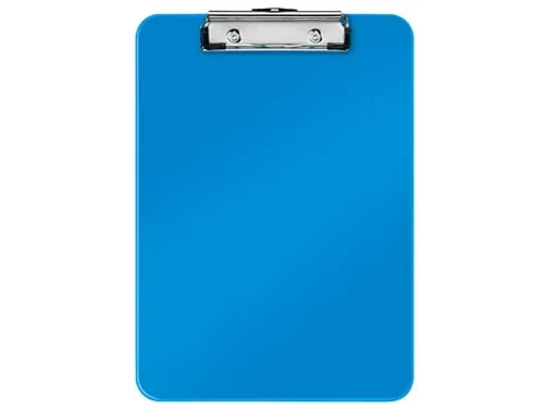WOW klemplaat, ft A4, blauw