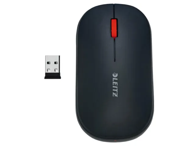 Draadloos muis leitz Cosy grijs