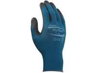 Handschoen Hyflex 11-616, Maat 6 Nylon Blauw/Zwart