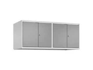 opzetkast,v. locker voor scheiding van kleding,4vak.,vak B 300mm - 2