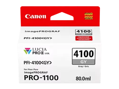 6783C001 Canon PFI4100GY IPF inkt foto grijs