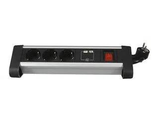 Desktop Contactdoos Zwart Belgie - 1