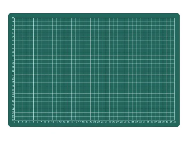 Tapis de coupe A4 30x22cm vert