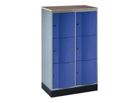 armoire multicases corps RAL7016 face avant RAL7016