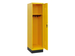 schoollocker,HxBxD 1630x400x500mm,1vak,vak B 400mm,cil.-slot,sokkel - 1