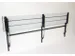 banc pliable,HxLxP 780x2000x380mm,barres alu,structure acier RAL7016