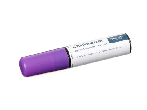 Krijtstift Europel 15mm assorti etui 8 stuks