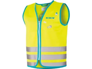 Crazy Monster Jacket Reflecterend Fluohesje Kind Geel Medium - 2