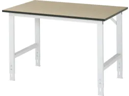 werkbank HxBxD 760-1080x1250x800mm MDF blad draagverm. 500kg
