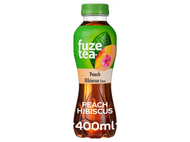 Frisdrank Fuzetea peach hibiscus petfles 400ml