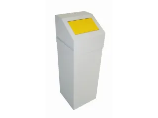 afvalverzamelaar,1x65l,HxBxD 900x315x315mm,binnenbak staal - 1