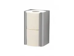 Toiletpapier Houder Duo Aluminium 2 rollen
