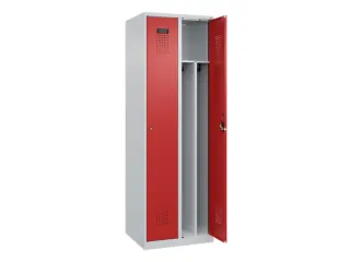 locker voor scheiding van kleding,HxBxD 1850x600x500mm,2vak - 1