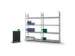 rayonnage grande largeur,rayonnage départ,HxlxP 2500x1570x435mm