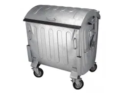 Staal verzinkte container 1100 liter