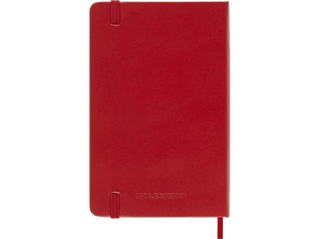 Agenda 2027 Moleskine 12M Weekly 7dag/1pagina pocket hc scarlet red