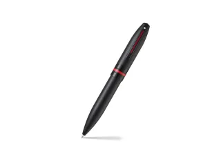 Balpen SHEAFFER Icon E9108 Matte black lacquer red PVD trims - 2