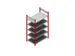 rayonnage pour classeurs,rayonnage départ,HxlxP 1750x810x635mm