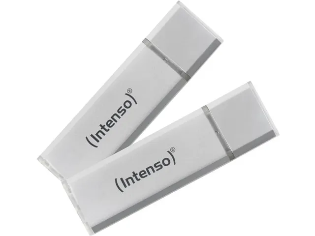 Ultra Line Usb Stick 64Gb 3521473 70MB/s USB 3.2 GEN1 zilver 2 stuks