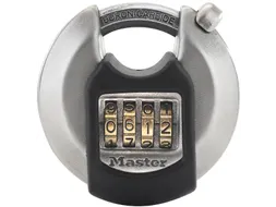 Masterlock Hangslot + Combinatieslot M40EURDNUM 70mm