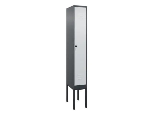 locker voor scheiding van kleding,HxBxD 2120x300x500mm,1vak