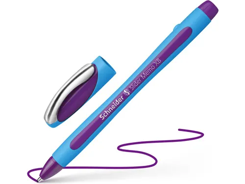 Schneider Balpen Slider Memo XB 1,4mm Paars