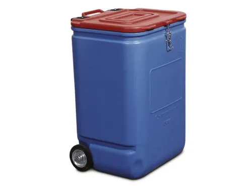 UN-bak,v. reinigingsdoeken,absorptiemiddelen,granulaat,HDPE,blauw,250l