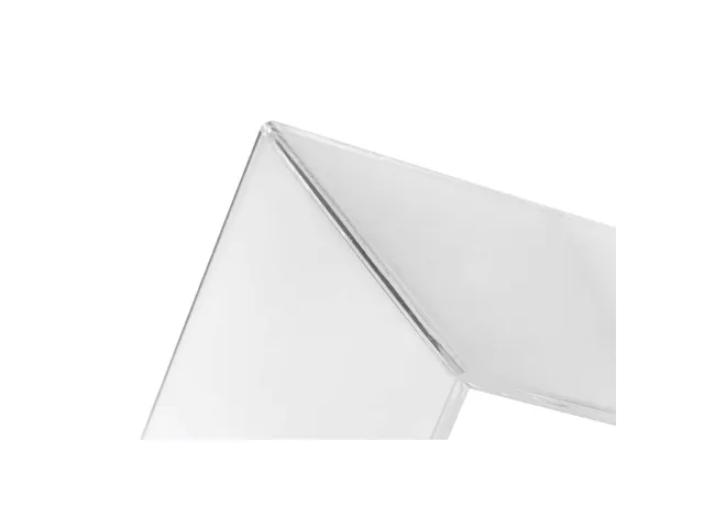 Boekensteun MAUL acryl 12x12x17cm set 2 glashelder