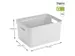 Opbergbox Sunware Sigma Home 32L wit