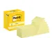 Memoblok Post-it Z-Note R350 76x127mm geel 12 stuks