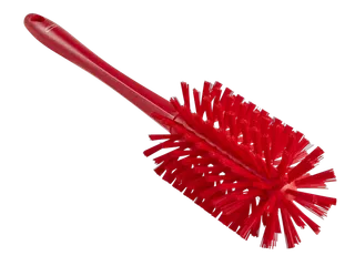 5381904 Ultra Hygiene pijpborstel rood medium-hard Ø90mmx430mm - 1