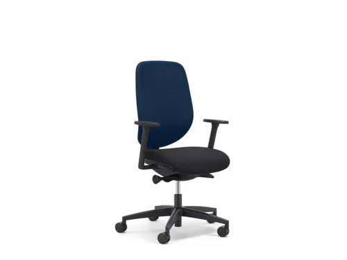 Giroflex Bureaustoel 353 met automatic-move mechanisme Blauw