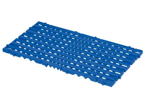 Roostertegel Hd-pe Lxbxh 800x400x25mm Blauw