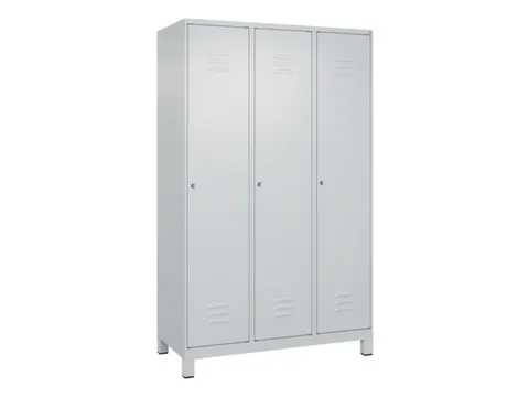 locker voor scheiding van kleding,HxBxD 1950x1200x500mm,3vak