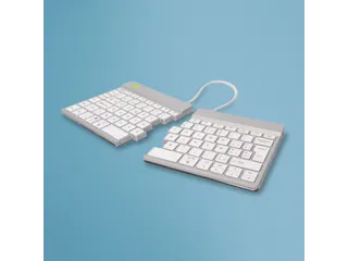 Split Break V2 ergonomisch toetsenbord Azerty BE Wit draadloos - 1