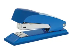 Nietmachine metaal voor nietjes nr. 24/6, 26/6 30 vel 50mm blauw