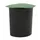 Inzet 6 Liter Met Deksel Zwart Groen