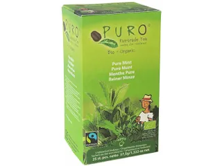 Puro Bio thee Pure Mint fairtrade 25 zakjes - 4