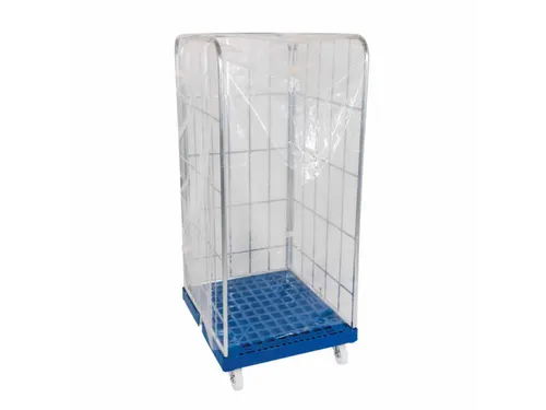 beschermhoes,v. rolcontainer,HxB 1460x730mm,v. rolcontainer,helder