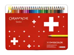Kleurpotloden Caran d'Ache Swisscolor 30stuks assorti