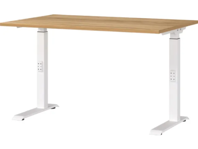In hoogte verstelbaar bureau,HxBxD 680-910x1200x800mm