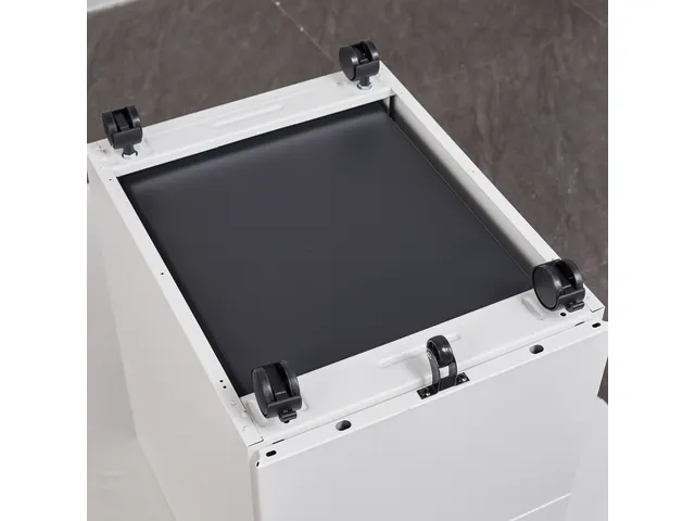 Ladeblok Verrijdbaar Wit