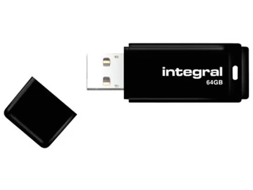 USB-stick 2.0, 64GB, zwart